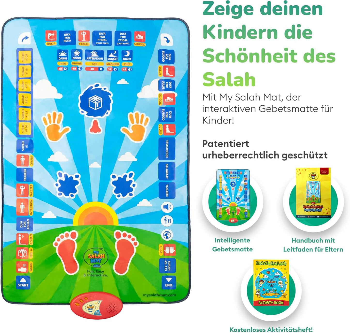 Educational Prayer Mat For Kids