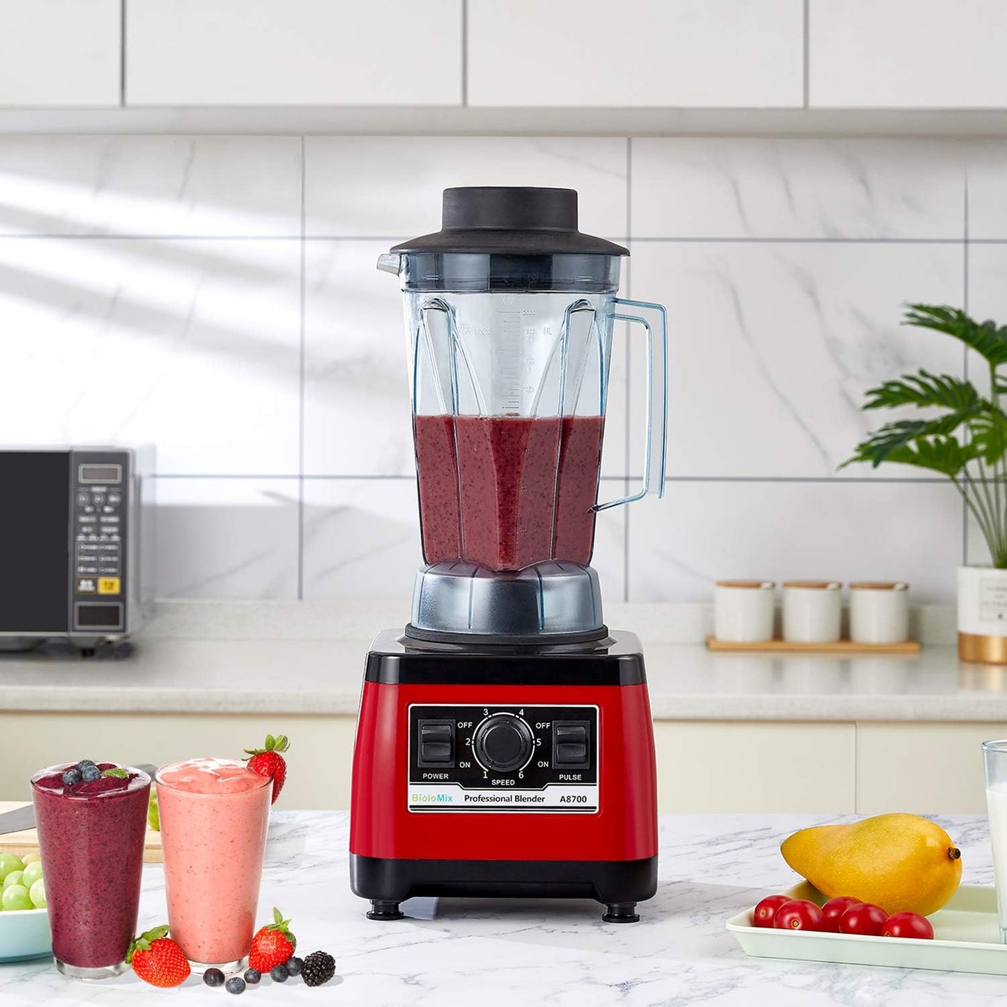 2 In 1 Silver Crest Heavy Duty Blender & Grinder