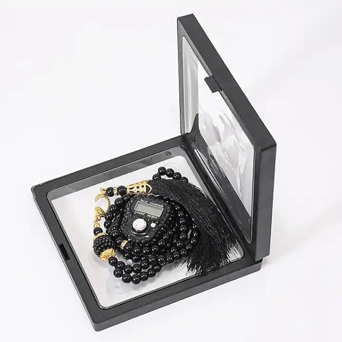Prayer Tasbeeh with Digital Tally Counter Visible Box