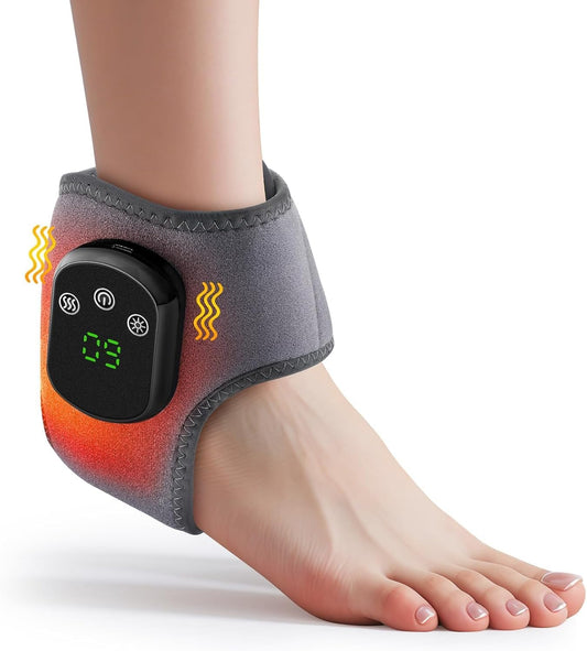 Cordless Ankle Massager with Heat
