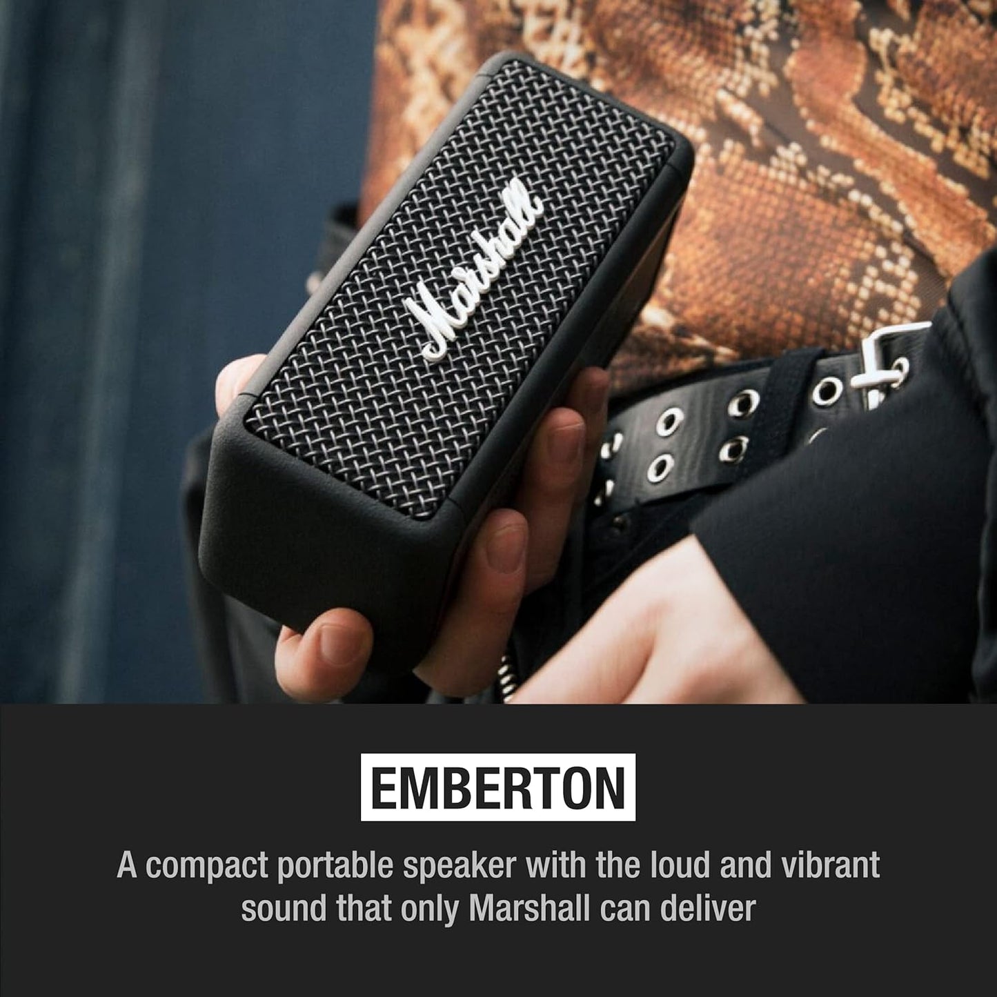 Marshall Emberton Bluetooth Portable Speaker
