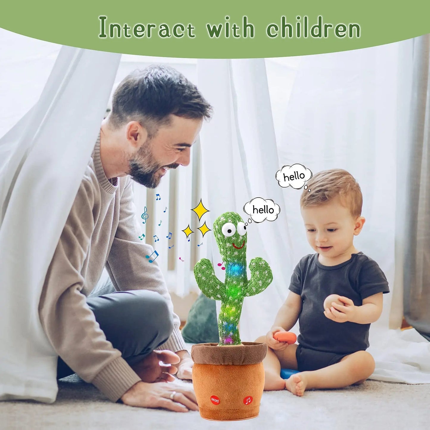 Dancing Cactus Baby Toy