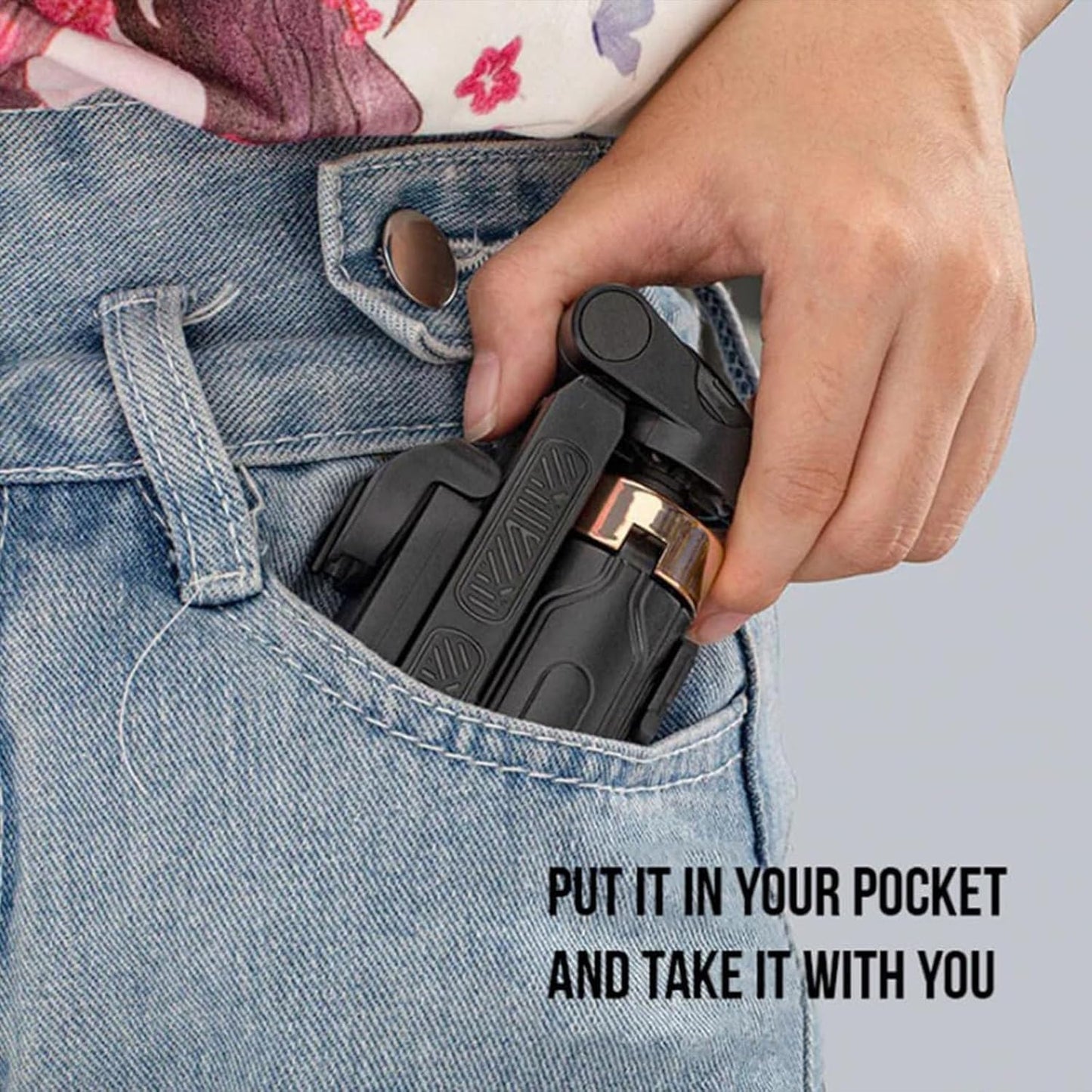 360° Rotation Flexible Mini Selfie Stick Tripod