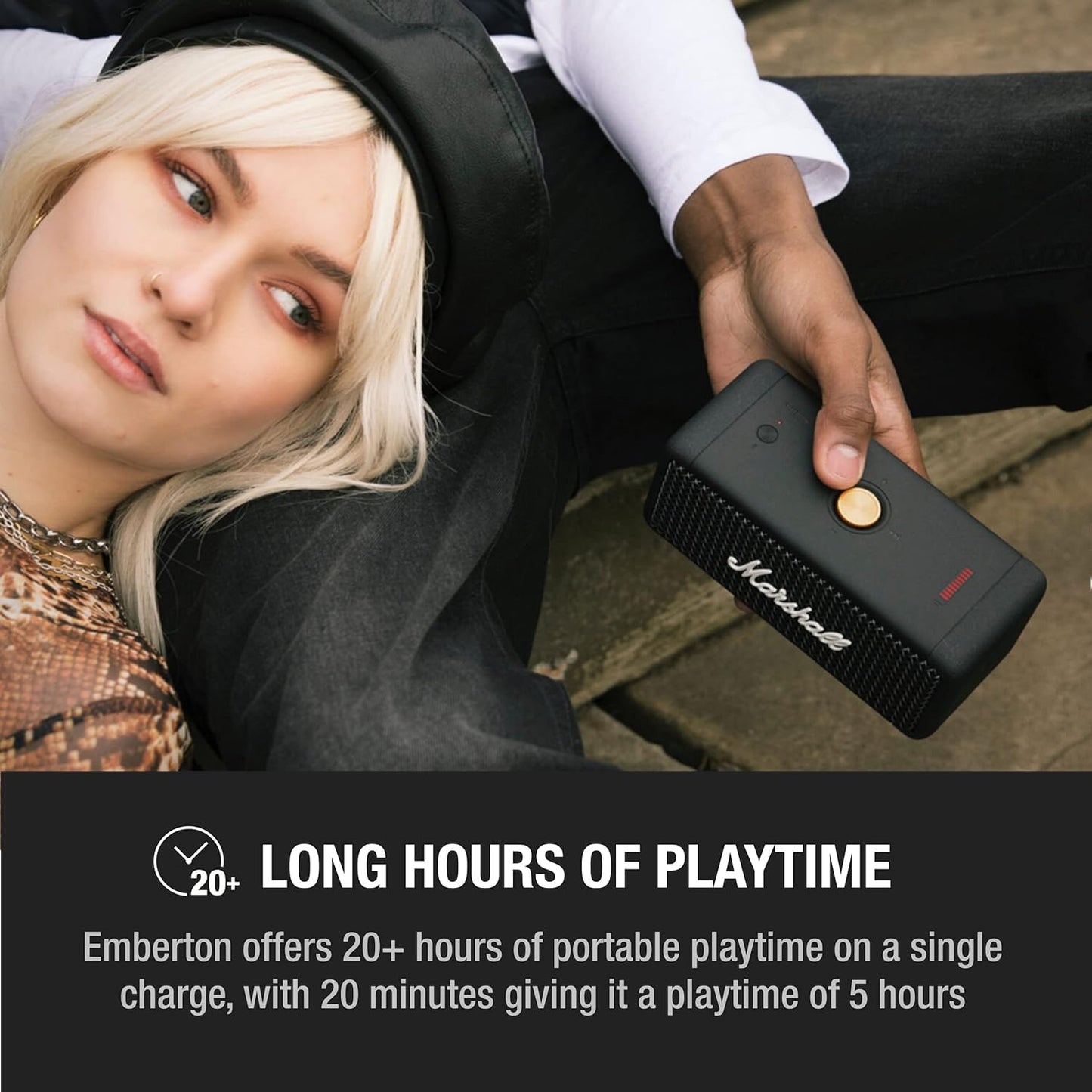 Marshall Emberton Bluetooth Portable Speaker