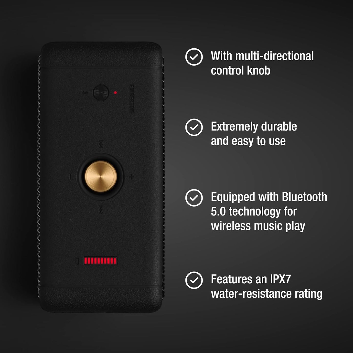 Marshall Emberton Bluetooth Portable Speaker