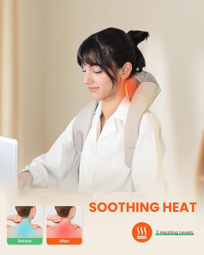 Professional Wireless Neck Shoulder Back Massager