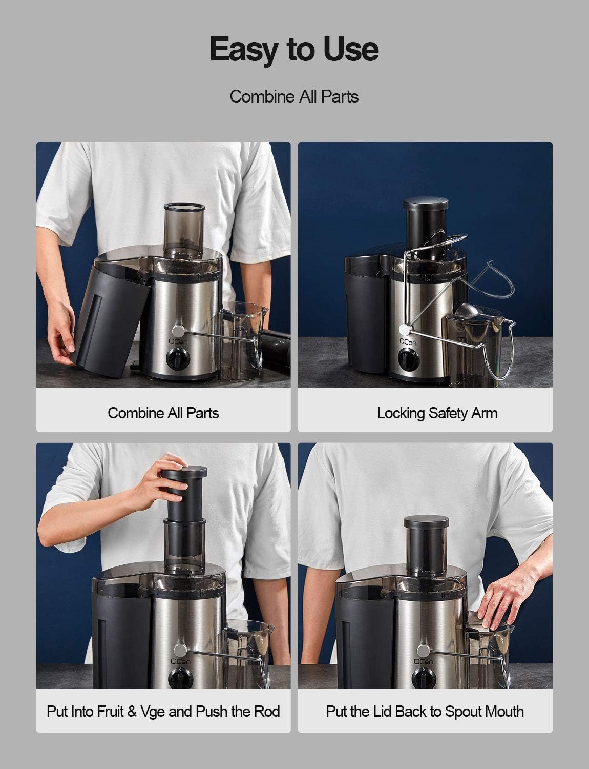 Qcen Juicer Machine