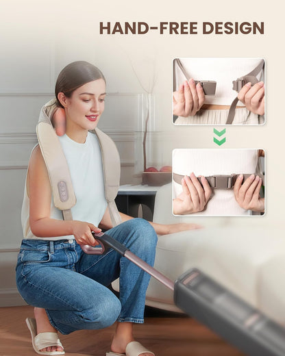 Professional Wireless Neck Shoulder Back Massager