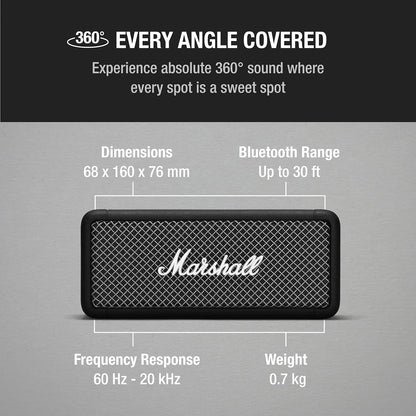 Marshall Emberton Bluetooth Portable Speaker